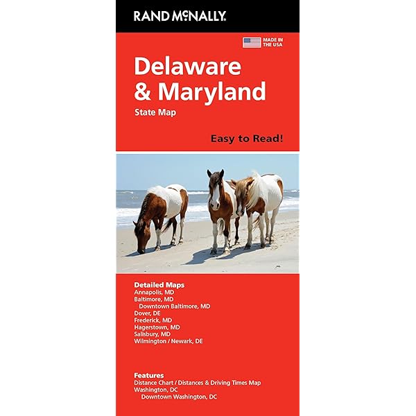 Rand McNally Easy to Read: New Jersey State Map: Rand McNally